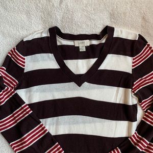 LOFT XS V-Neck Top